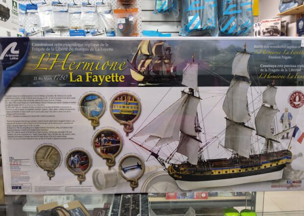 Frigate Hermoine La Fayette - Product Spotlight at Scale Auto’s Hobbies & Collectibles